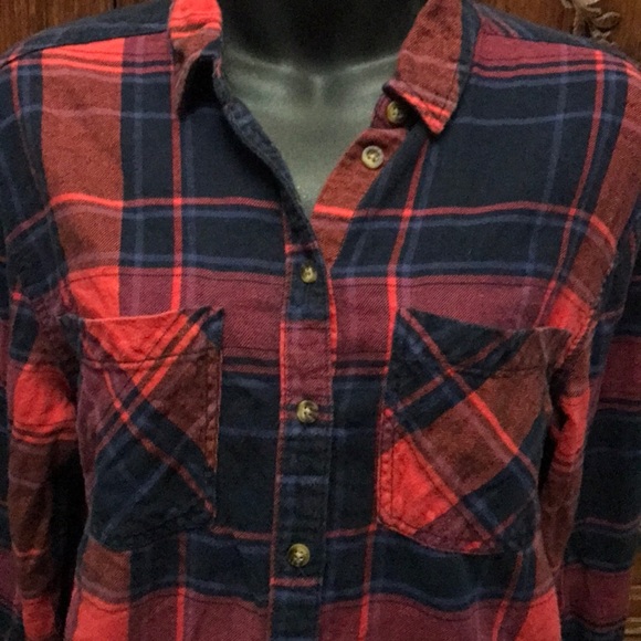 Urban Outfitters OU BDG flannel plaid shirt - Picture 3 of 4